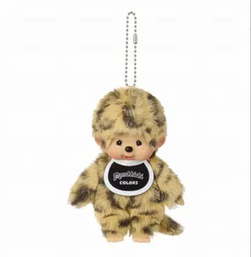 몽치치 COLORS 레오파드 무늬 키링