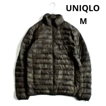 UNIQLO 카모플라주 프린트 울트라 라이트 다운 자켓 남성용 M