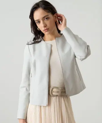 ANAYI 아나이 라무 가죽 자켓 36