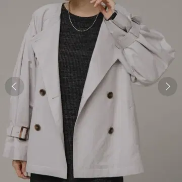 URBAN RESEARCH 발수 노카라 숏 트렌치코트