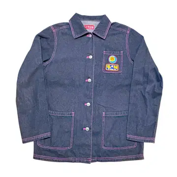 3학년 2반 블랙 데님 긴팔 셔츠