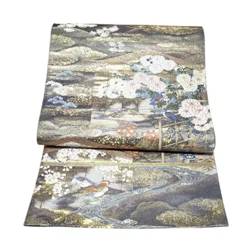 후쿠로 오비 900수이쇼킨 금은 기모노 오비 기모노 일본 의류 예복 육통