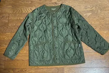 오르치발 올리브색 퀼팅 자켓