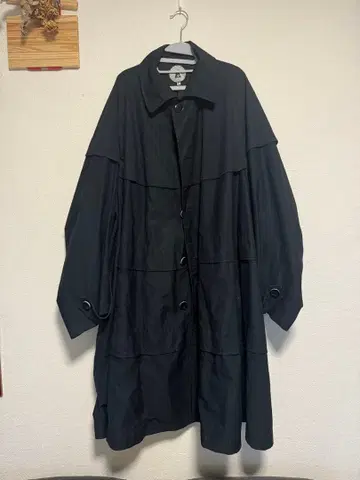 ANREALAGE 코트 스텐카라 코트