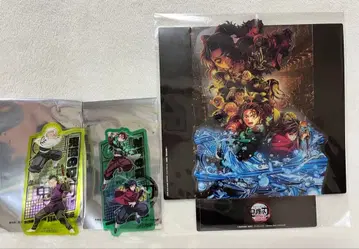 귀멸의 칼날 영화 입장 혜택 클리어 스탠드 클리어 카드 세트