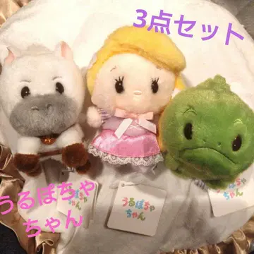 디즈니 스토어 우루포챠짱 [탑 위의 라푼젤] 3세트