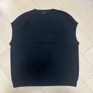 CABAN 블랙 니트 베스트 M 사이즈