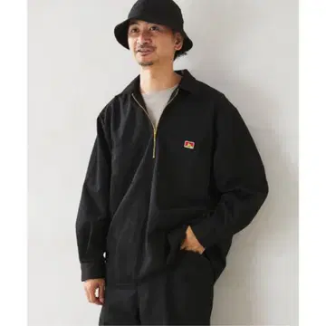 벤데이비스 별주 하프 지퍼 워크 셔츠