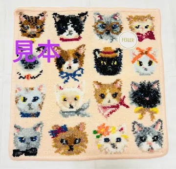 페일러 FEILER 러브러리 프리티캣츠 손수건