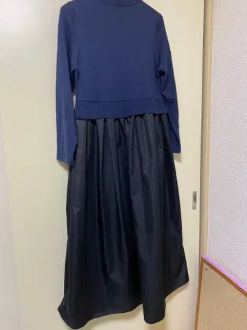 Ebyecla 도킹 원피스 네이비 블랙 타임 SALE 11.10까지