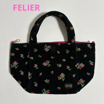 새상품급 FELIER 페이 꽃무늬 토트백 2way 리아 애로우즈