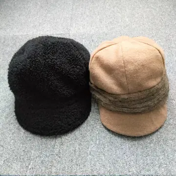 가을/겨울 헌팅 캡 2세트 grace hats 브라운/milsa 블랙