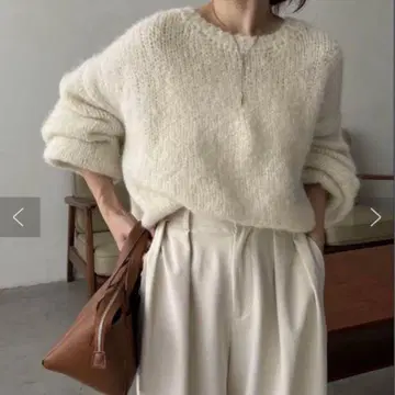 CAPRICIEUX LE'MAGE  모헤어 니트