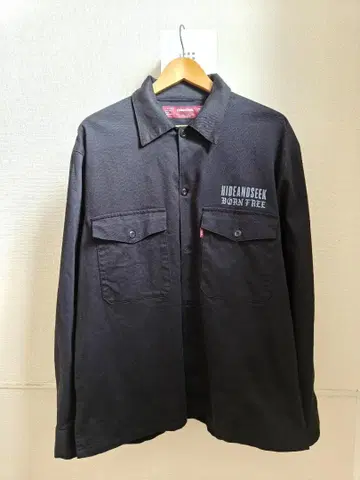 HIDEANDSEEK Work L/S Shirt(23aw)