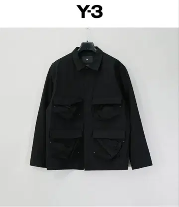새상품급 Y-3 와이쓰리 포켓 셔츠 블루종