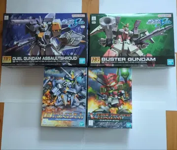 미개봉 새상품 버스터 건담 듀얼 건담 세트