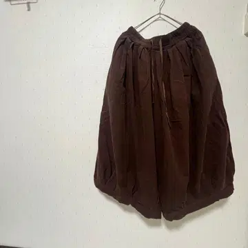 ubasoku 우바소쿠 코튼 코듀로이 안감 볼륨 팬츠