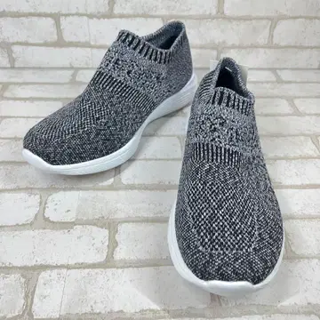 [ 미사용 새상품 ] 니트 스니커즈 남성용 슬립온 사이즈 S