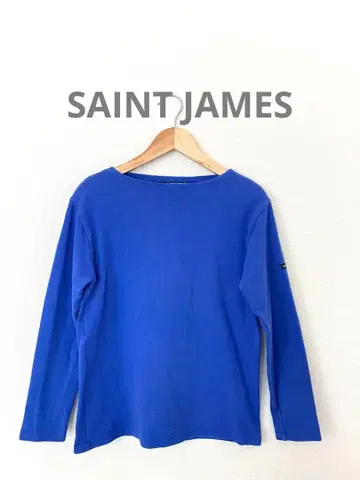 SAINT JAMES 파랑 긴팔 T셔츠
