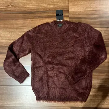 [ 새상품 미사용 ] ROCHAS 버건디 모헤어 스웨터 사이즈 42
