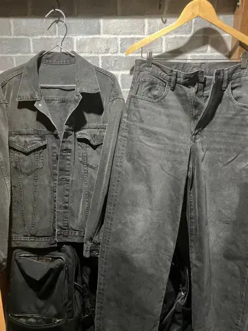 데님 셋업 GU L M