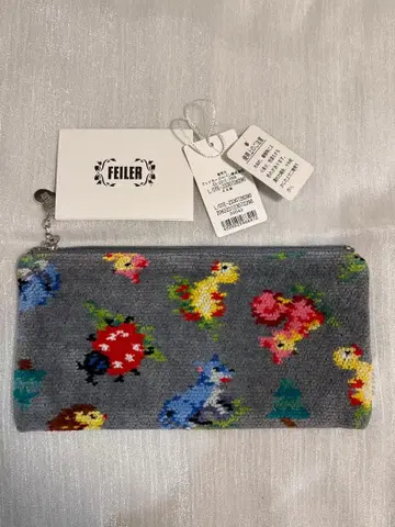 페일러 하이디 포레스트 파우치 FEILER 새상품급