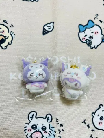 모몽가 x 쿠로미 치이카와 x 산리오 플로키 마스코트 참