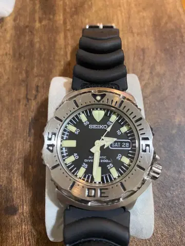 세이코 SEIKO 블랙 몬스터 중고 7S26-0350