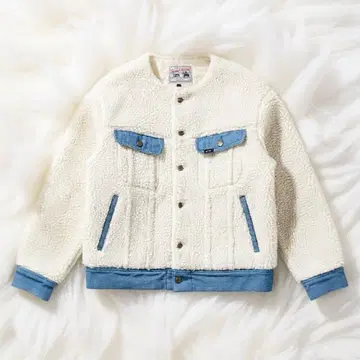 [ 새상품급 ] Lee 스톰 라이더 방한 보아 자켓 M 안감 퀼팅