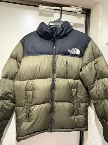 THE NORTH FACE 다운 자켓 올리브/네이비
