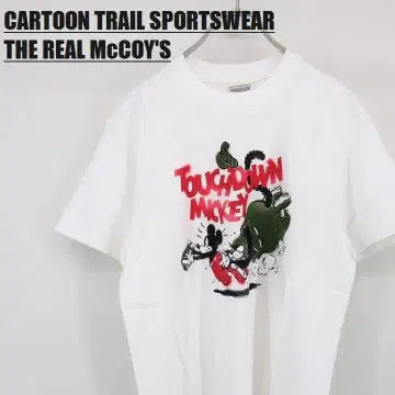 CARTOON TRAIL SPORTSWEAR 디즈니 반팔 T셔츠 M