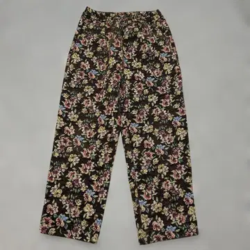 고블랑 직물 꽃무늬 팬츠