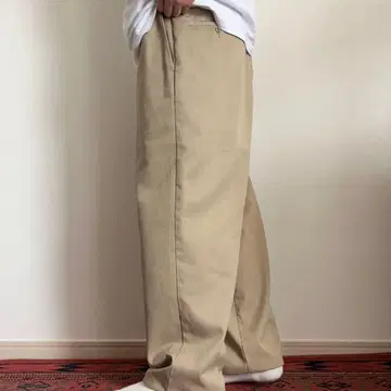 90s USA제 Dickies 874 워크 팬츠 센터 프레스 카키