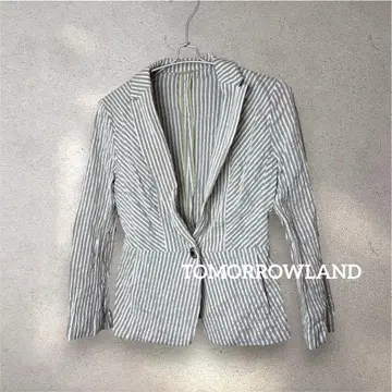 TOMORROWLAND 투모로우랜드 스트라이프 자켓 일본제 38