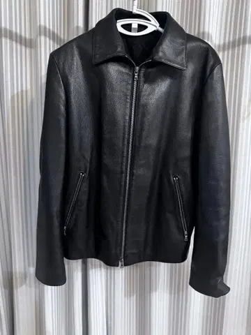 폴스미스_블랙 가죽 자켓