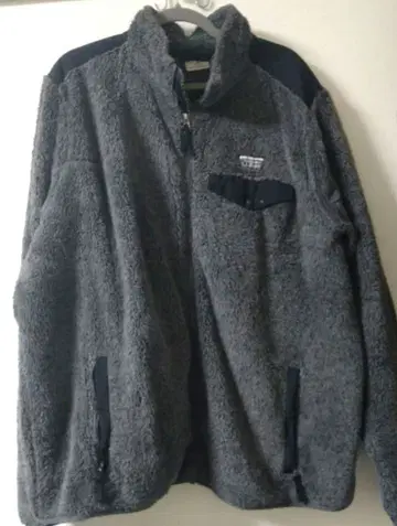 엘엘빈 하이 파일 플리스 풀 지퍼 자켓 XXL