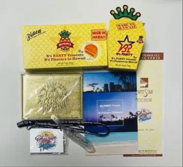 B'z Pleasure in Hawaii 2018 투어 혜택 세트