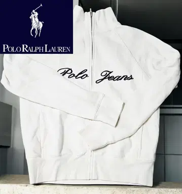 무료배송/새상품급 Polo Jeans 풀집업 자켓 화이트