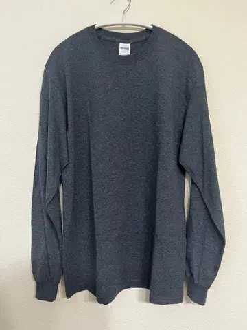 길단 GILDAN 울트라코튼T셔츠 긴팔 그레이 M사이즈