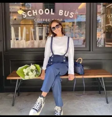 [ 로지몬스터 ] 서스펜더 마린 팬츠