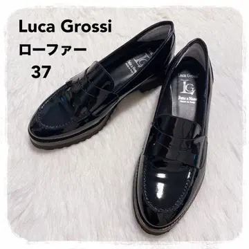 새상품급 Luca Grossi 로퍼 37 루카 그로시