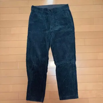 유나이티드 애로우즈 굵은 폭 코듀로이 슬랙스