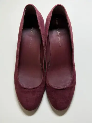 [ 츠모리치사토 ] 스웨이드 펌프스