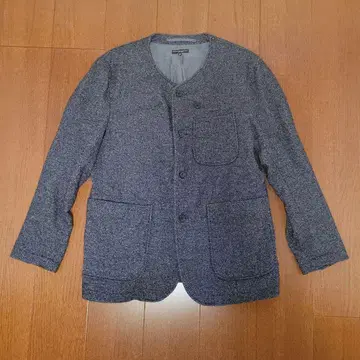 ENGINEERED GARMENTS 노카라 자켓 홈스펀 S