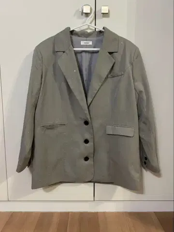 Darich 그레이 블레이저 겉옷