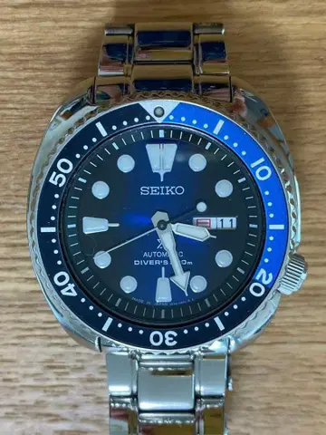 가격 인하*SEIKO 손목시계 프로스펙스 다이버즈 200 블루/블랙