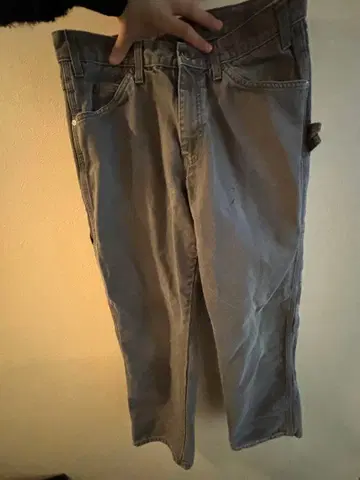 Dickies 그레이 카고 팬츠 32 30