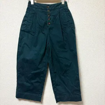 바나나리퍼블릭 [ S상당 ] 하이웨스트 와이드 팬츠 버튼 플라이