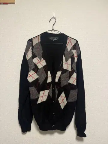 ANREALAGE 모헤어 가디건