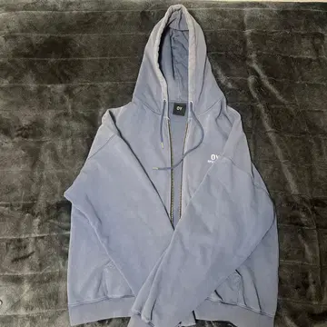 OY 지퍼 후드티 파랑